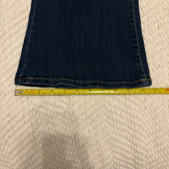 Vibrant MIU Women’s Flare Stretch Button Front Size 5 (W26) Super Soft Like New - Picture 10 of 13